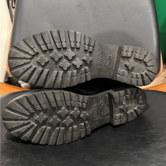 Ralph Lauren Purple Label Black Leather Boots US 10.5 men’s - Picture 4 of 10